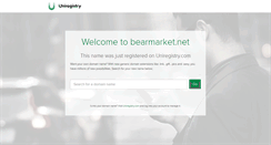 Desktop Screenshot of bearmarket.net